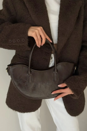 Sac Fiola  marron foncé
