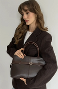 Sac Manu marron foncé