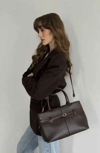 Sac Manu marron foncé