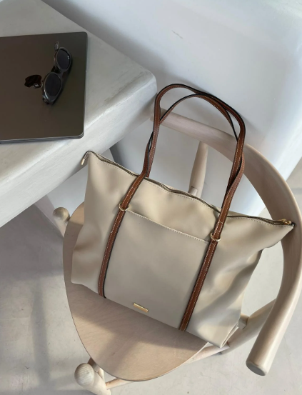 Sac mango en beige