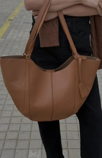Sac zara marron camel