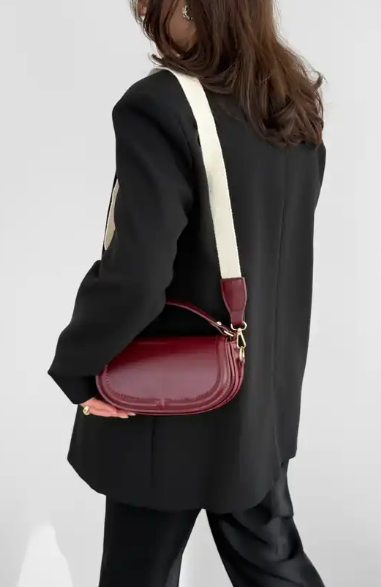 Sac mini Zara  bordeaux