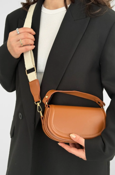 Sac mini Zara  marron camel