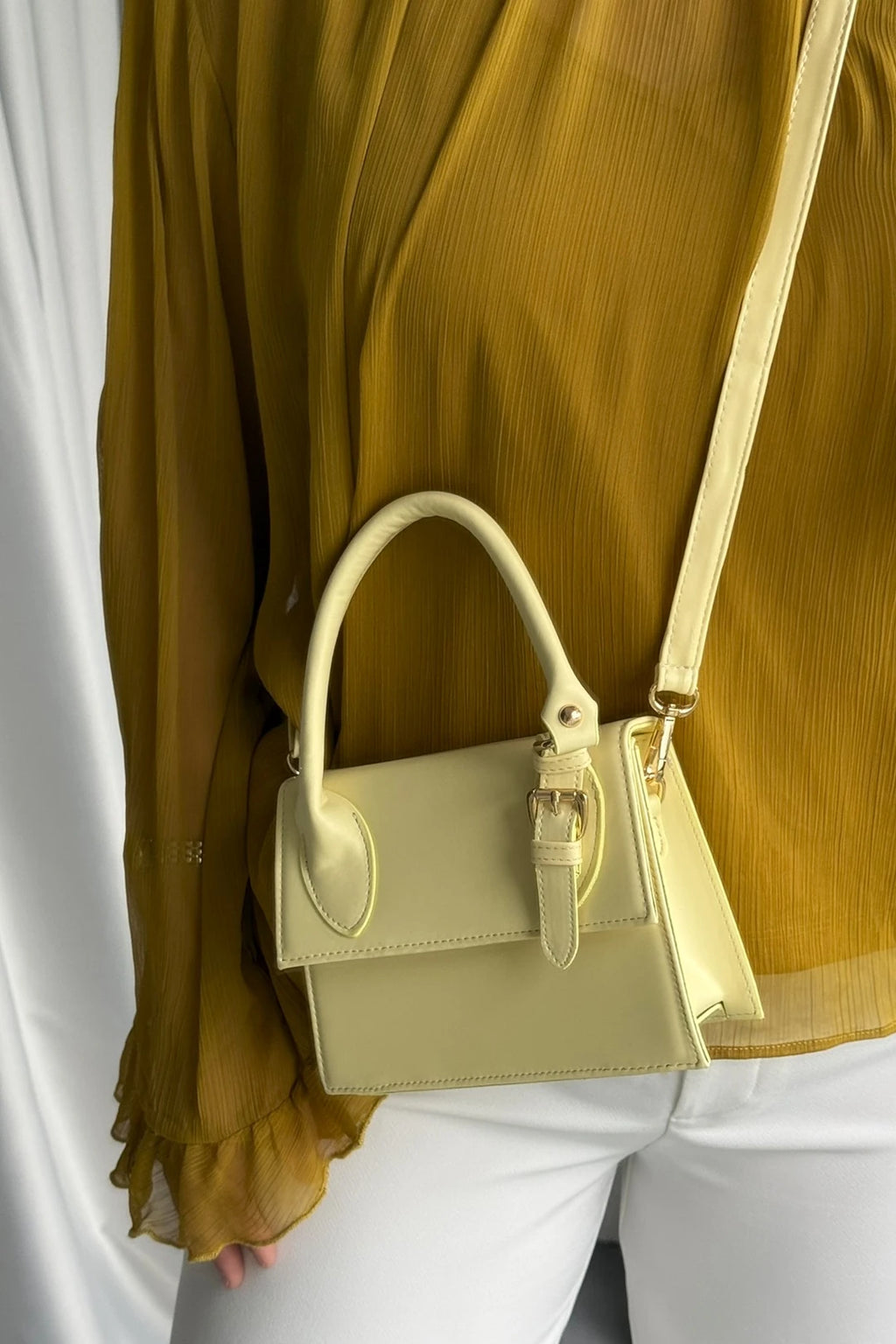 sac janice en jaune