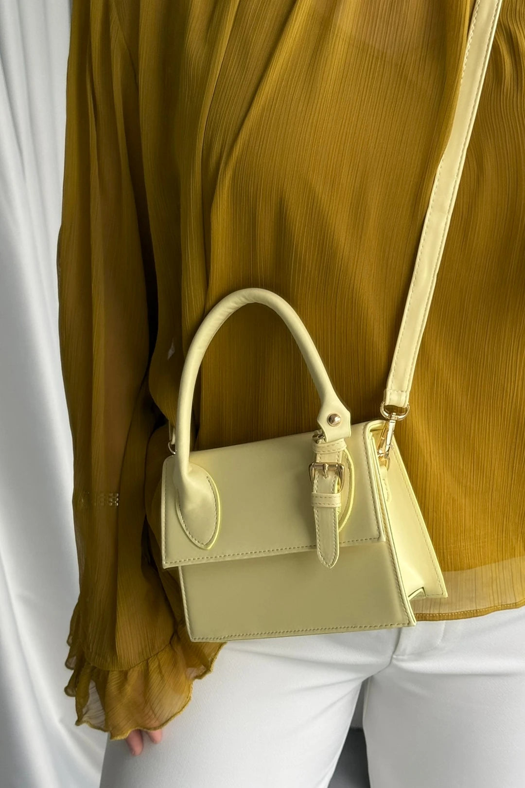 sac janice en jaune