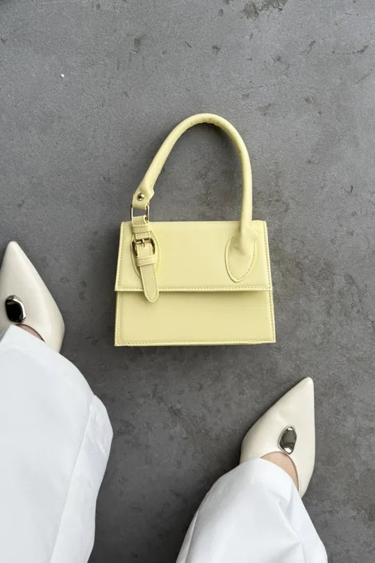 sac janice en jaune
