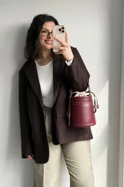 sac  Zoa en bordeaux