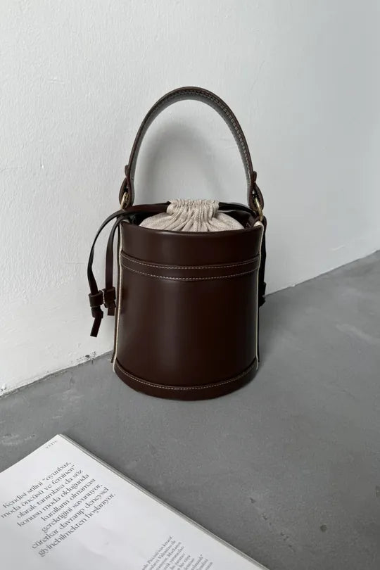 sac  Zoa en marron foncé