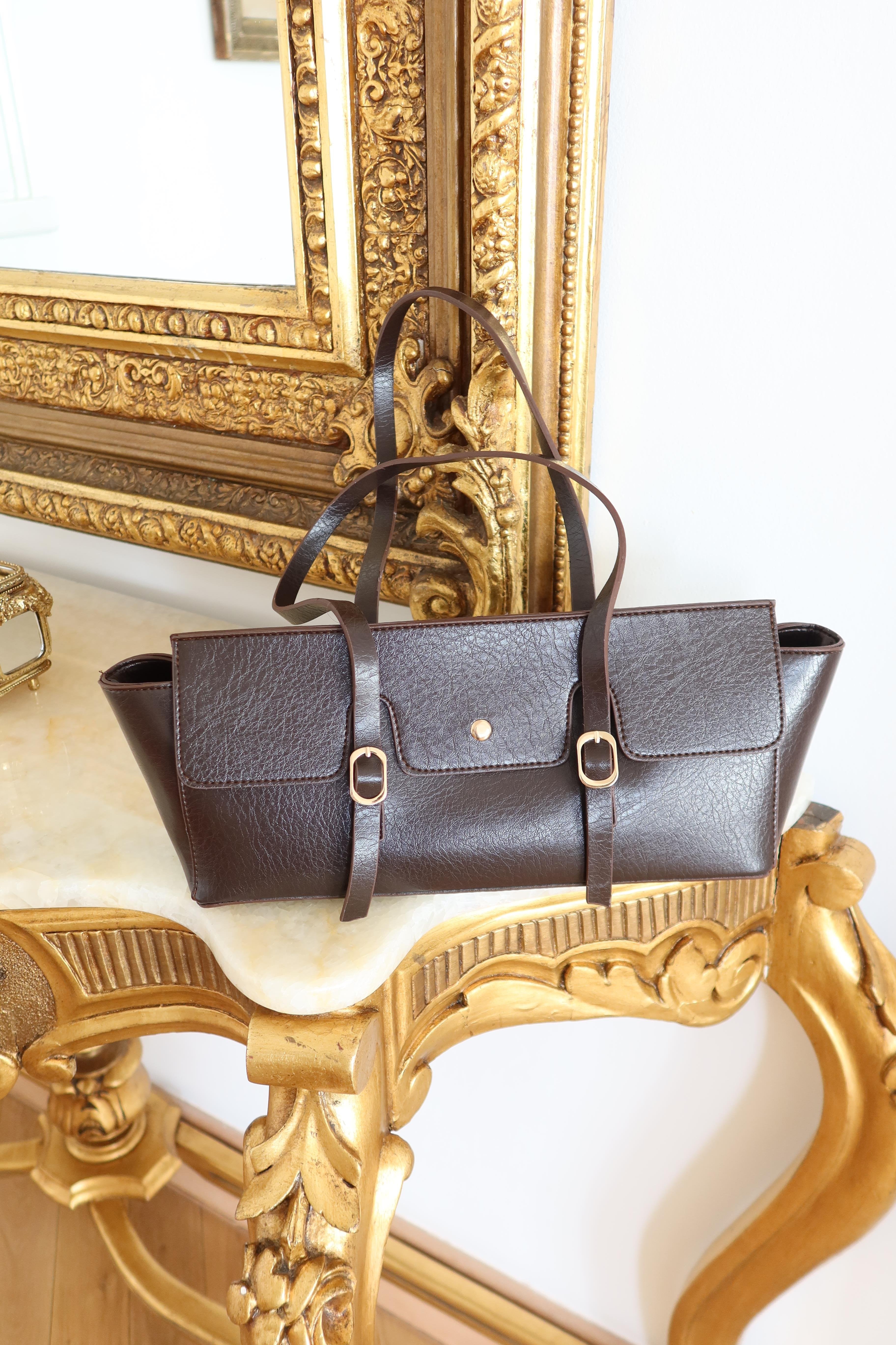 sac reca en marron foncé