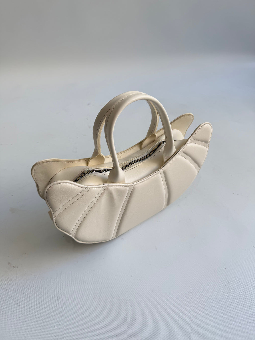 sac Croissant en cream