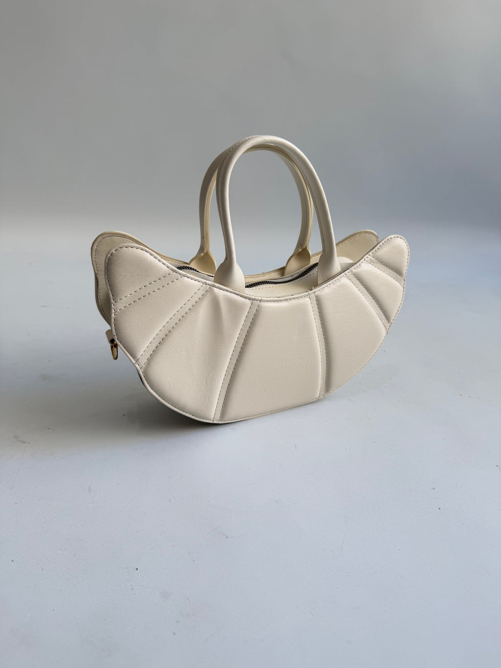 sac Croissant en cream