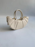 sac Croissant en cream