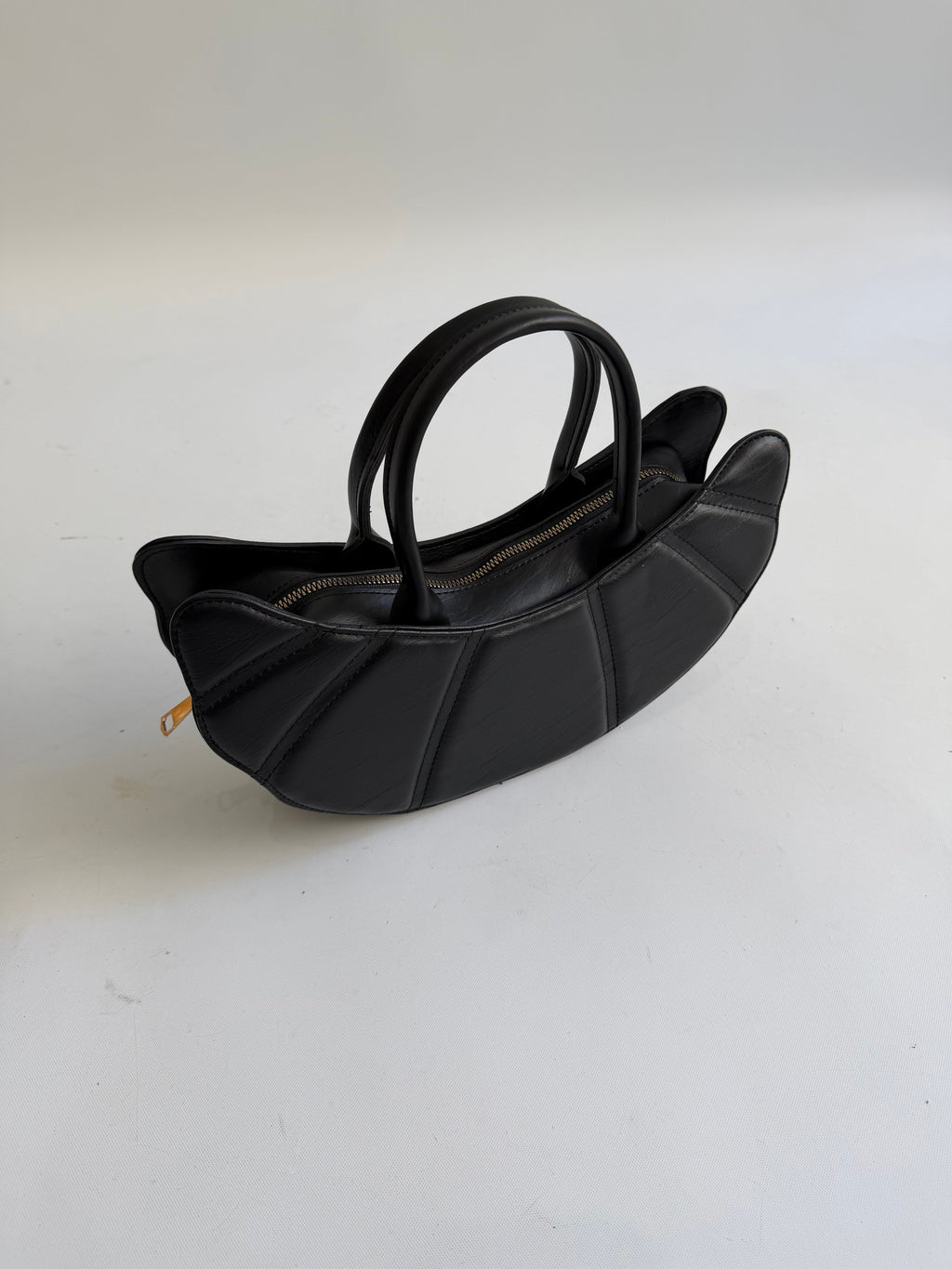 sac Croissant en noir