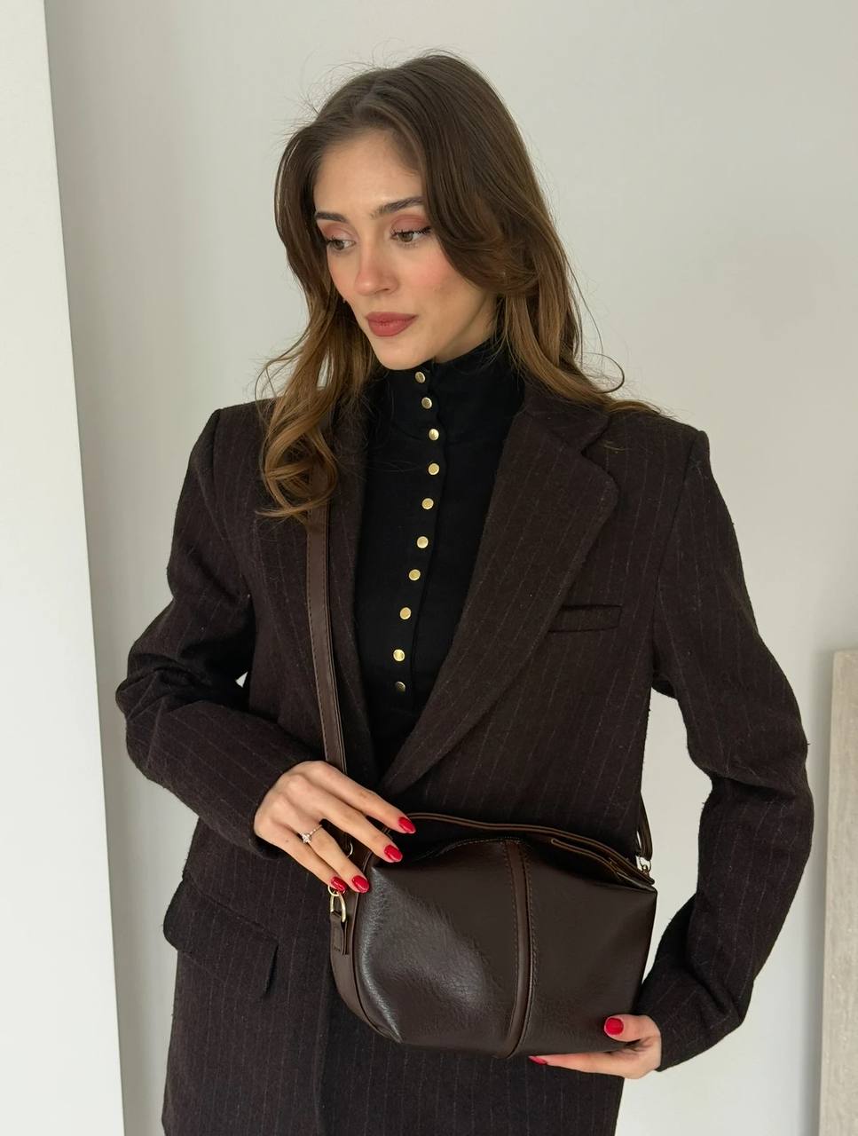 Fella bag en marron foncé