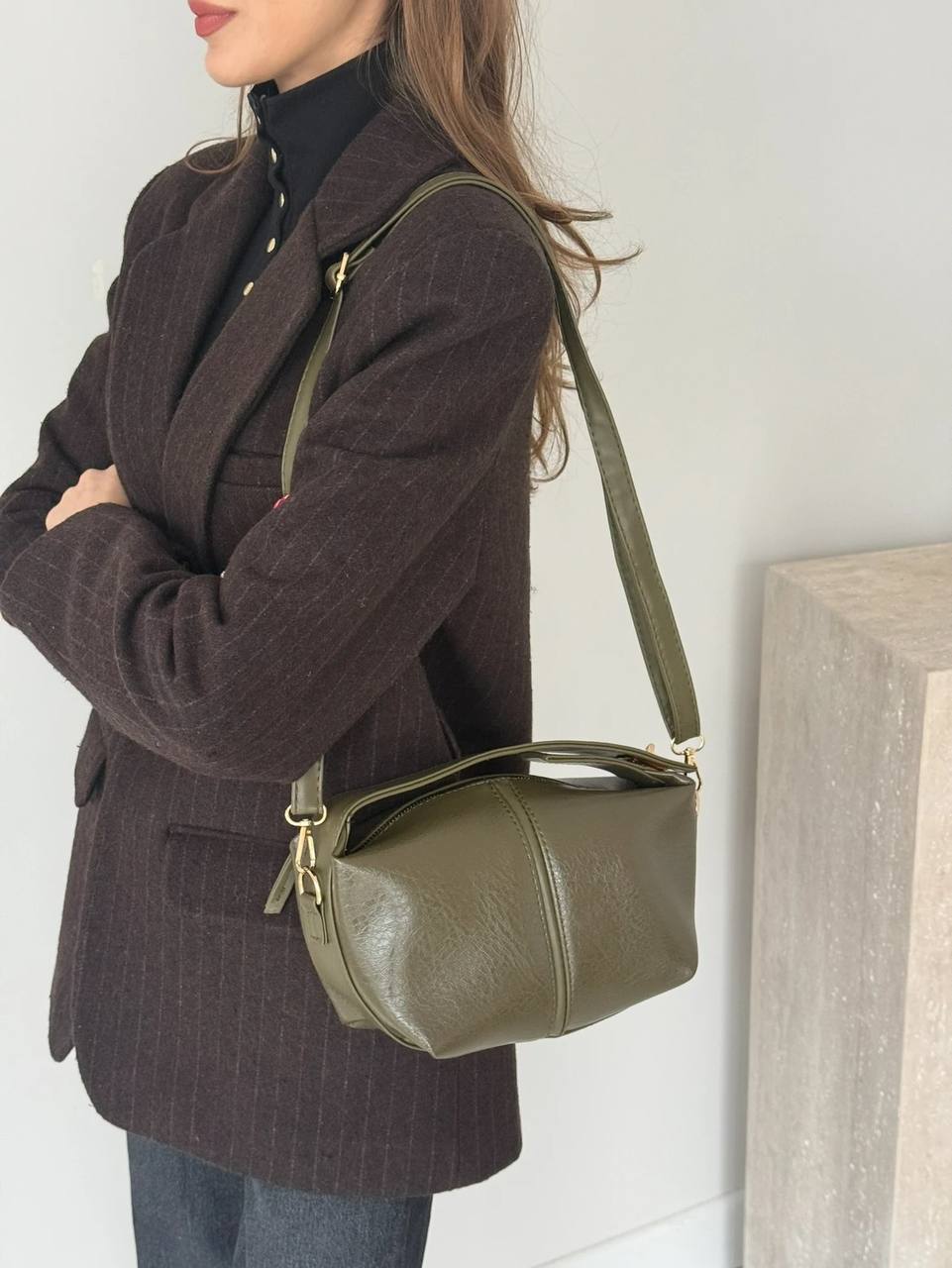 Fella bag en vert olive