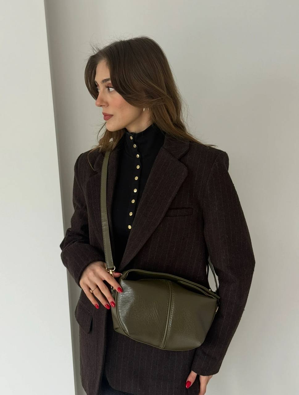 Fella bag en vert olive