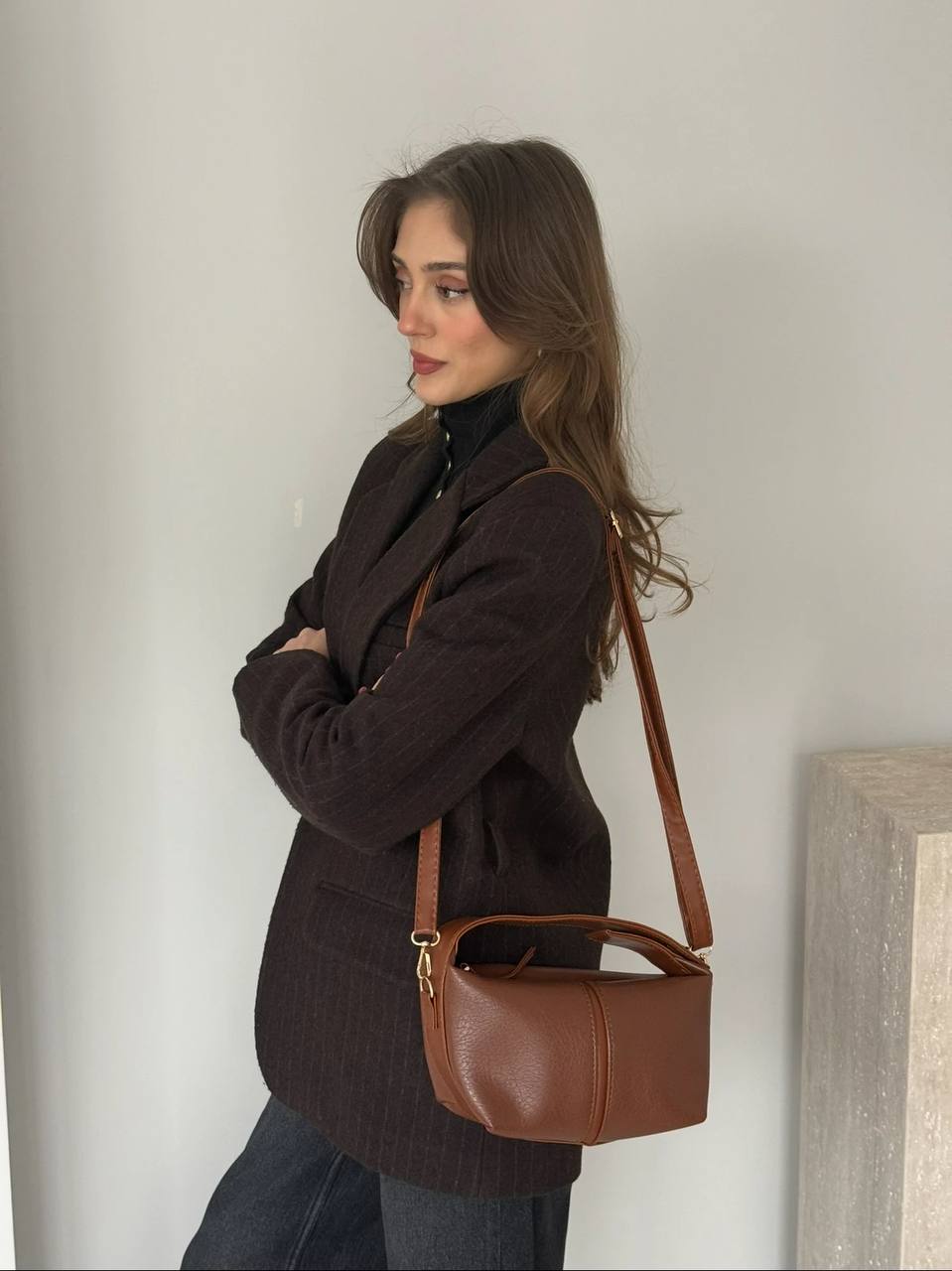 Fella bag en marron camel