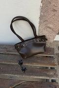 Sac glove marron foncé