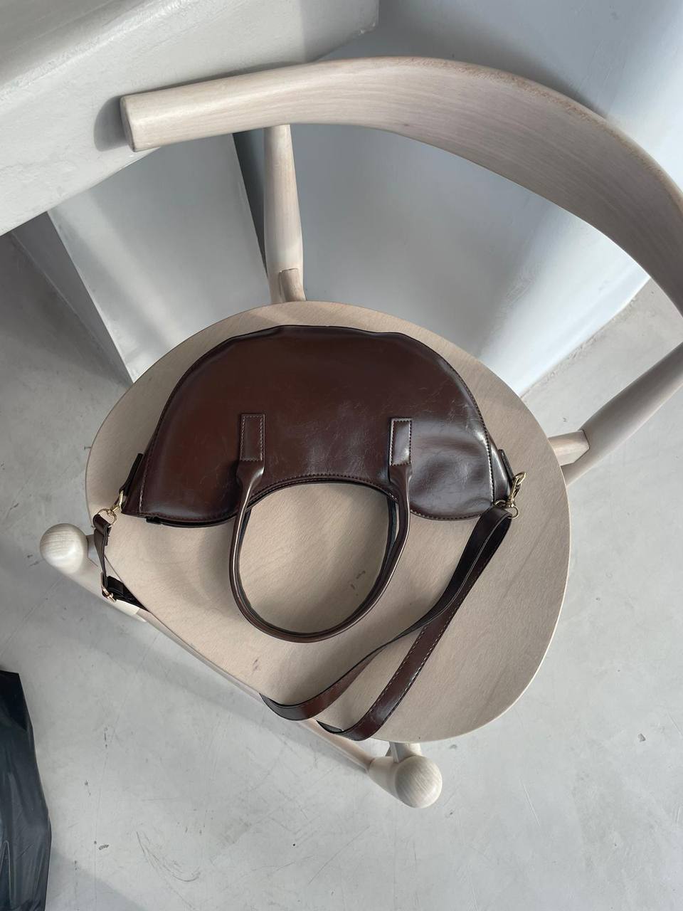 Sac Fiola  marron foncé