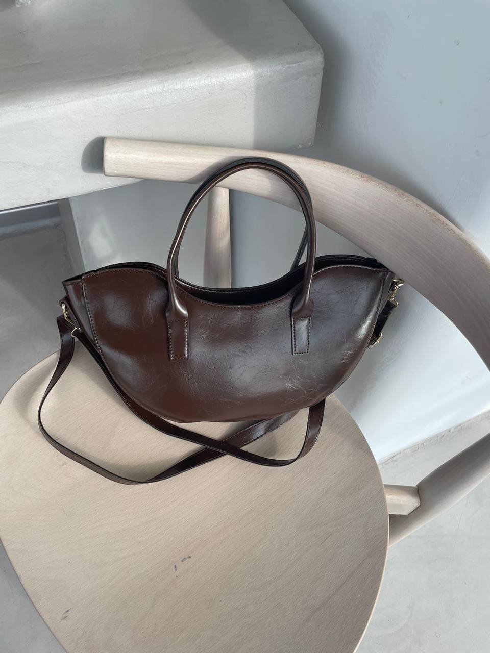 Sac Fiola  marron foncé