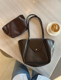 Sac Petre marron +pochette