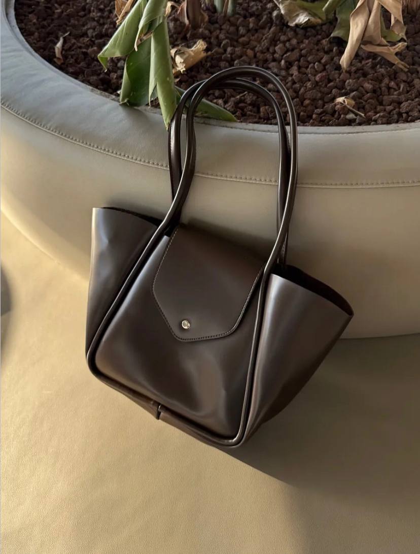 Sac Petre marron +pochette