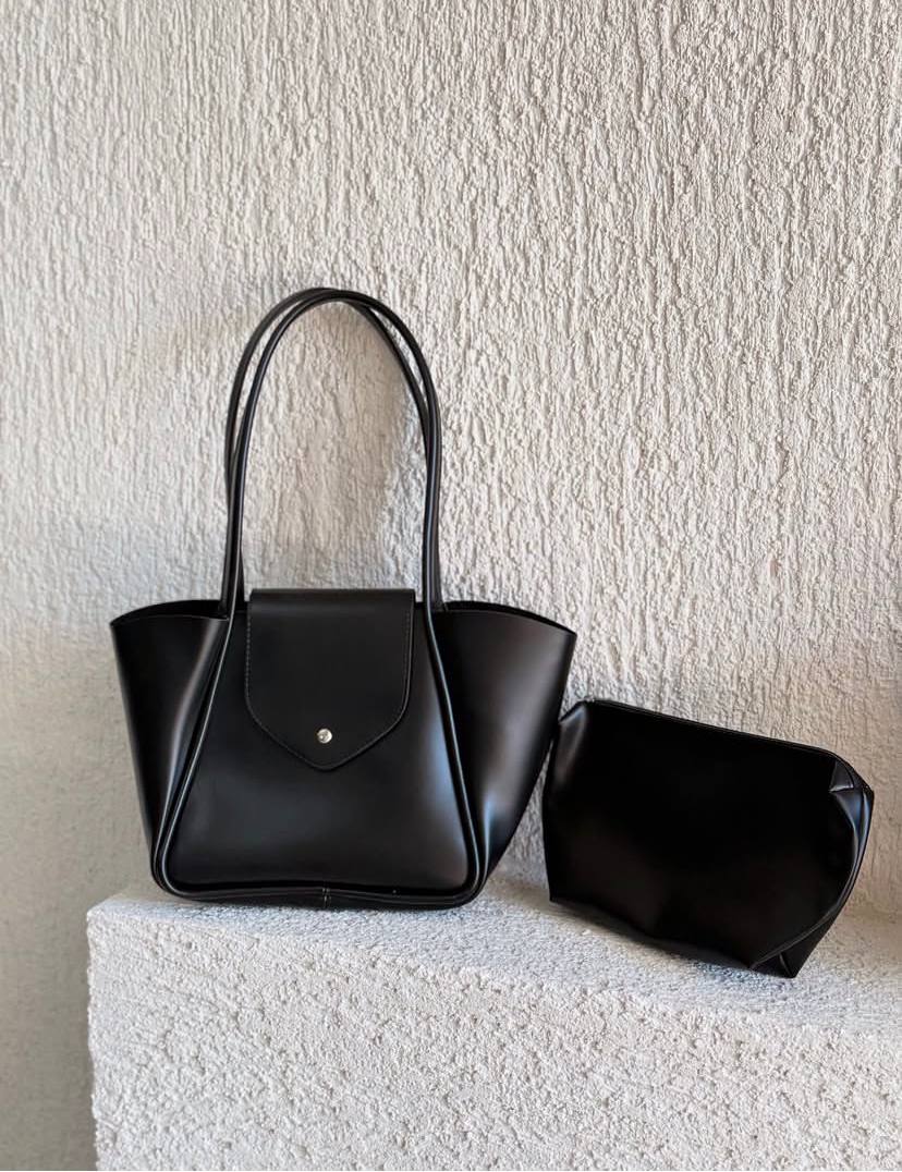 Sac Petre noir +pochette