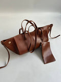 Polene Cym big marron camel